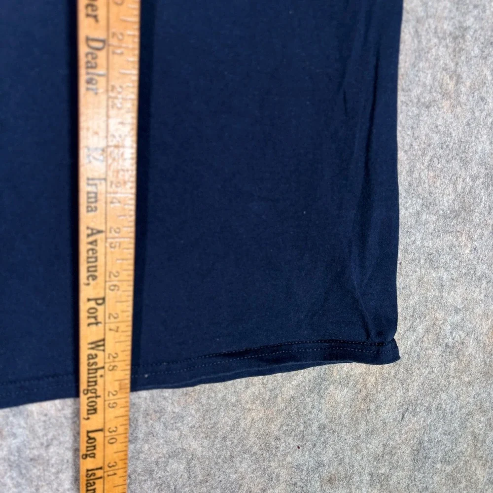 Russell Notre Dame T-Shirt Mens XL Navy Blue Fighting Irish Graphic Tee NCAA‎